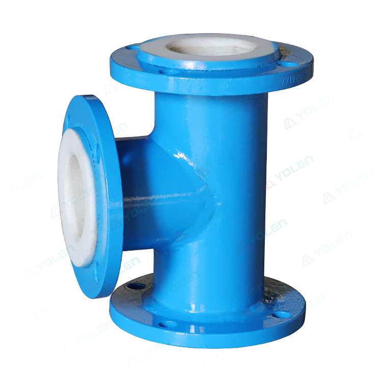 Фторопластовый тройник