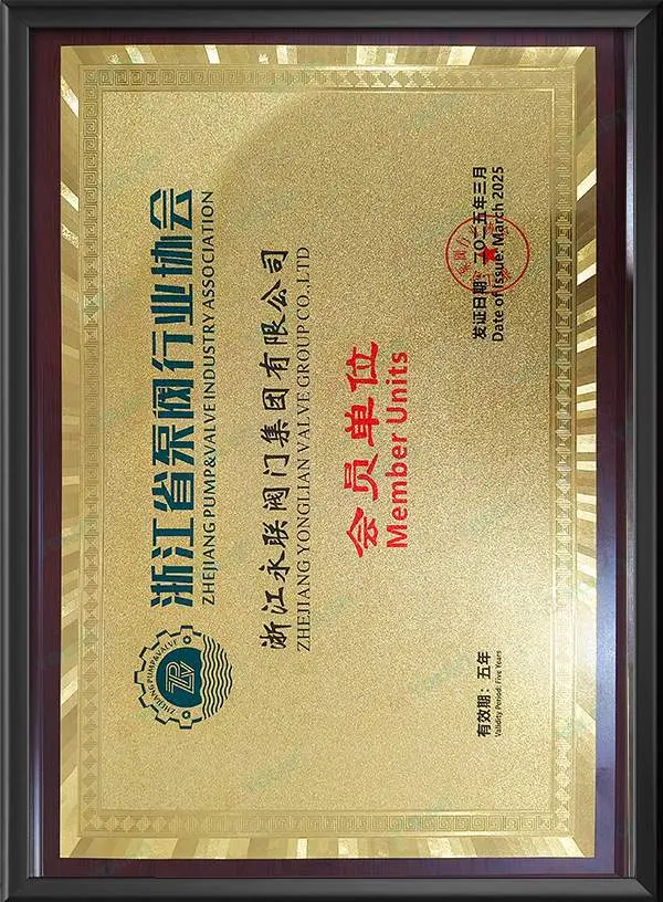 Члены Ассоциации производителей насосов и клапанов провинции Чжэцзян