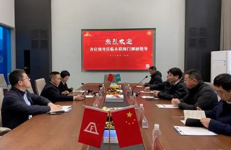 С горячим приветствием руководство Ассоциации науки и техники города Вэньчжоу прибыло в группу компаний Yonglian Valves для ознакомления и руководства.