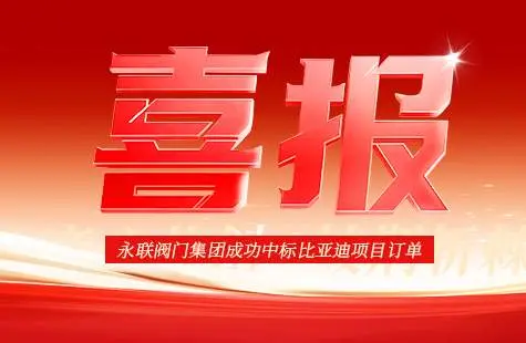 Группа компаний Yonglian Valves успешно выиграла тендер на проект BYD, добившись успешного старта в 2024 году